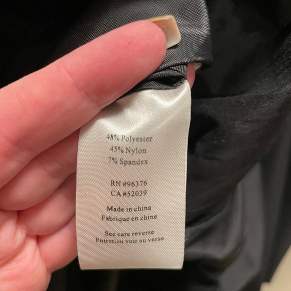 Samuel Dong Black Trench Coat with Statement Belt - Picture 4 of 4